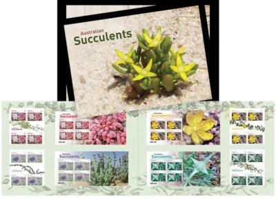 STAMPS featuring succulents - PREMIUM  succulent stamp collection - Image 1 of 4