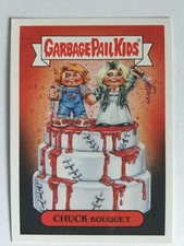 Garbage Pail Kids Sticker Revenge Of Oh The Horror-Ible 2a Chuck Bouquet Chucky
