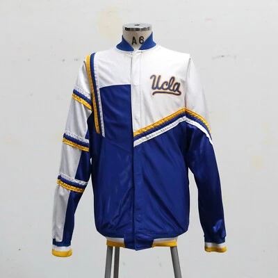 Винтажная баскетбольная разминка куртка UCLA Bruins размер 46 футболка для тренировок стрельбы - Изображение 1 из 4