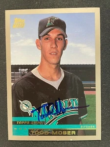2000 Topps (Traded) SIGNED: Todd Moser, MARLINS #7T - Picture 1 of 1