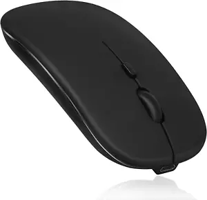 2.4Ghz & Bluetooth Wireless Rechargeable Mouse for HP Laptop Mouse - Picture 1 of 21