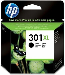 Cartuchos de tinta de color originales HP 301 / HP 301XL negros / para impresora Envy 4508 - Imagen 1 de 11