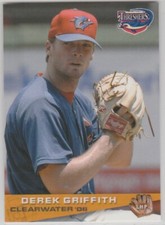 2006 Grandstand Clearwater Threshers #NNO Derek Griffith Phillies