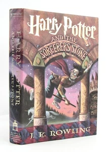 HARRY POTTER AND THE SORCERER'S STONE JK Rowling 1998 8th Ptg Near Fine/Fine L1 - Imagen 1 de 8