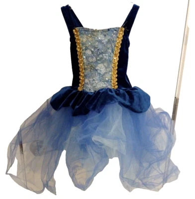 Disfraz de Baile A Wish Come True Talla XSC Azul Ballet "V2083 On The Water" Foto 1 de 4