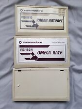 Racing Games(Commodore Vic-20) Radar Rat Race,Omega Race And Road Race. Untested