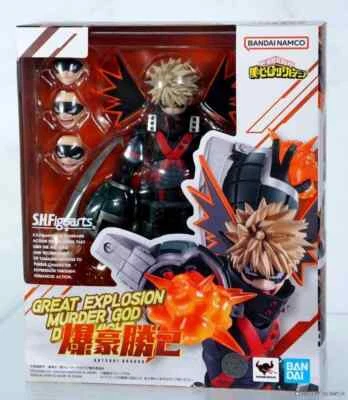 New Bandai S.H.Figuarts My Hero Academia Katsuki Bakugo Action Figure New - Image 1 of 4