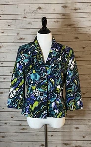 Kasper printed blazer Size 8 - Picture 1 of 7