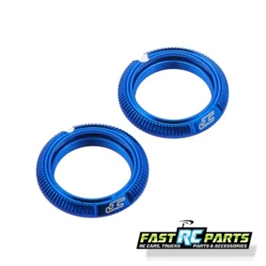 Associated RC-10SC5M Short Course Fin 12mm Shock Collar Blue 2 pieces JCO2491-1 - Picture 1 of 1