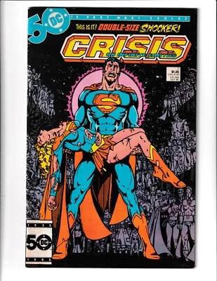 CRISIS ON INFINITE EARTHS 7 FN/VF DC COMICS BOOK PEREZ SUPERGIRL DEATH (1985) - Image 1 of 3