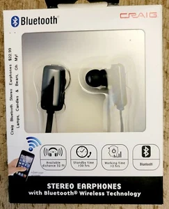 CRAIG Bluetooth Stereo Headphones-New In Box - Picture 1 of 2