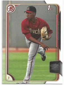 Tyler Mark Arizona Diamondbacks 2015 Bowman Draft Prospect - Picture 1 of 2