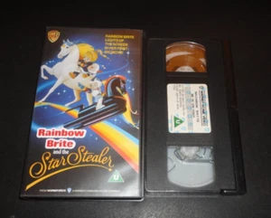 Rainbow Brite And The Star Stealer (PAL VHS, 1990) Rare Animated Kids PAL UK VHS - Picture 1 of 4