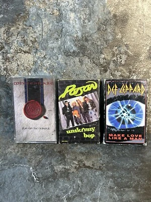 Def Leppard, Poison, Whitesnake 3 Lot - Image 1 of 4