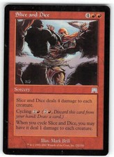 Slice and Dice *Uncommon* Magic MtG x1 Onslaught MP