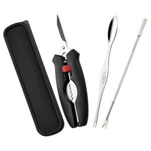 1 Set Crab Opening Tool Crab Leg Scissor Household Crab Eating Crab Fork Tool - Picture 1 of 12