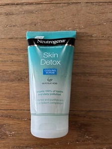 Neutrogena Skin Detox Cooling Scrub With Glycolic Acid 150ml EXP 10/26 Brand New - Picture 1 of 6