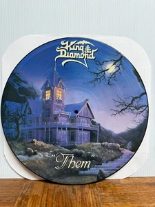 King Diamond "Them" 1988 UK PICTURE DISC LP Roadrunner Records *Low Grade* - Foto 1 di 2