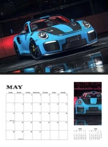 CALENDARIO AUTO 2025 con auto esotiche Ferrari Lamborghini Porsche - Foto 1 di 5
