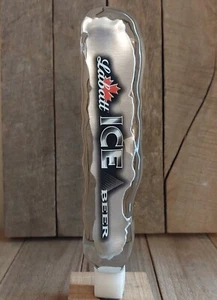 Labatt Eis Bier Zapfhahn Griff, Acryl  - Bild 1 von 4