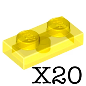 LEGO 1x2 Plate Plates Building parts UPIC Colors X20 - Picture 1 of 46