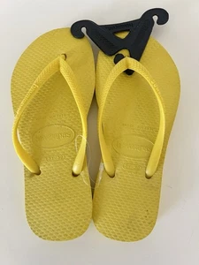 Havaianas Kinder Flip Flops Sandalen gelb Größe 2Y - Bild 1 von 4