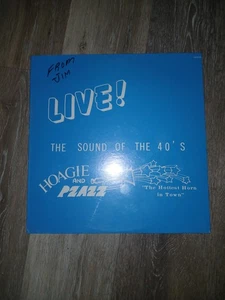 Hoagie and Pzazz LIVE the sound of the 40's VINYL LP SEALED - Foto 1 di 3