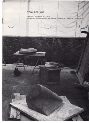 Tony Berlant 1978 Exhibition Catalog Newport Harbor Art Museum Assemblage Sculpt Foto 1 de 4