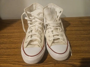 Converse Chuck Taylor All Star Hi Top Shoes White Women's Size 7.5 / Men's 5.5 - Picture 1 of 7