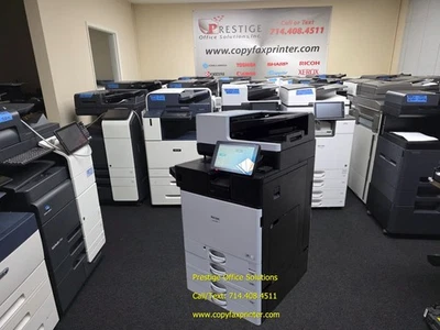 Impresora copiadora a color Ricoh IM C4510 escáner. UNIDAD DEMO. Cuenta de medidores solo 1k Foto 1 de 4