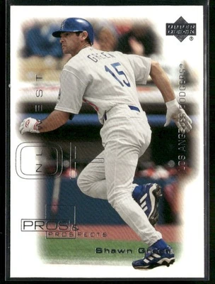 2000 Upper Deck Pros & Prospects #63 Shawn Green - Image 1 of 2