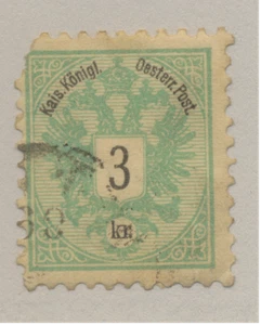 Francobollo Austria Scott #42, usato - Foto 1 di 1