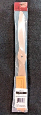 XOAR PJA 14x8 RC Model Airplane Propeller 14 Inch Prop Gas Wood Beechwood - Image 1 of 4