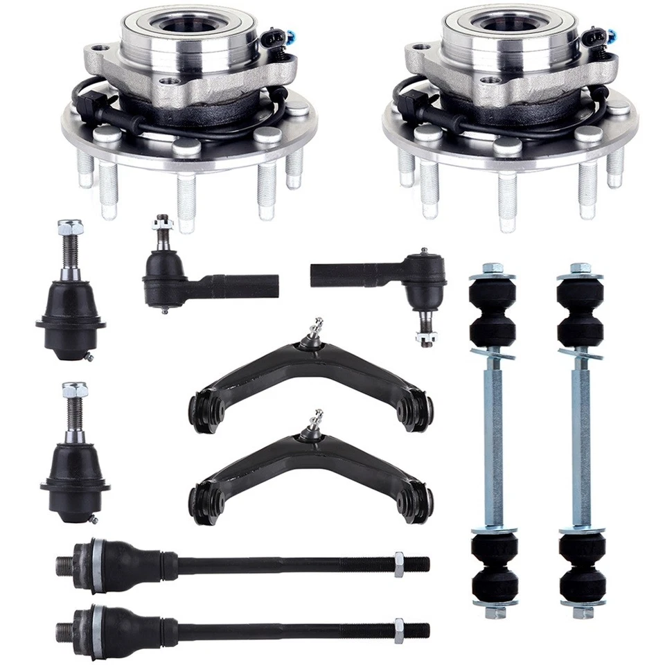 Brazo de control superior delantero cojinete de cubo de rueda para Chevy Silverado GMC Sierra 2500 Foto 1 de 4