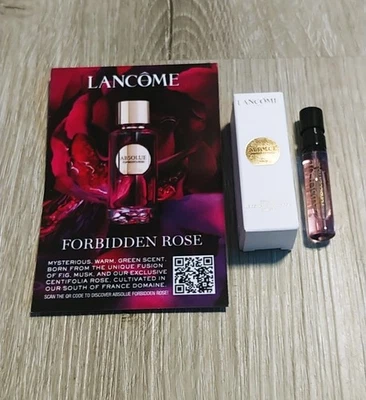 Lancome Absolue Forbidden Rose | Fig & Rose EDP | 2 ml muestra spray | Nuevo en caja Foto 1 de 4
