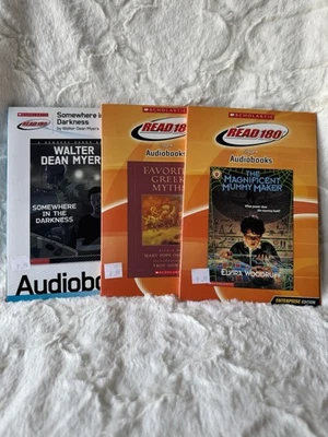 Read 180 Audio Books: The Darkness, Favorite Greek Myths, The Mummy Maker - Image 1 of 4