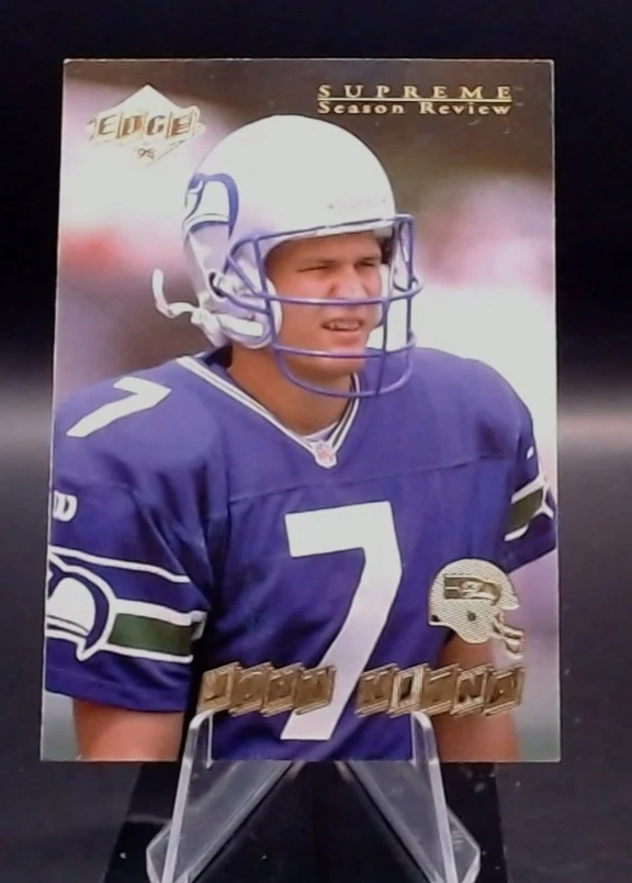 1998 Collector's Edge Supreme Season Review - Jon Kitna #169 - Image 1 of 2