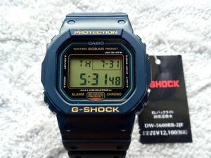 CASIO G-SHOCK DW-5600RB-2JF Azul Marino Buen Estado De Japón Nuevo - Imagen 1 de 5