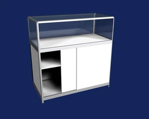 Messestand-Glassvitrinenschrank Glasschrank Messebausysteme - Bild 1 von 1