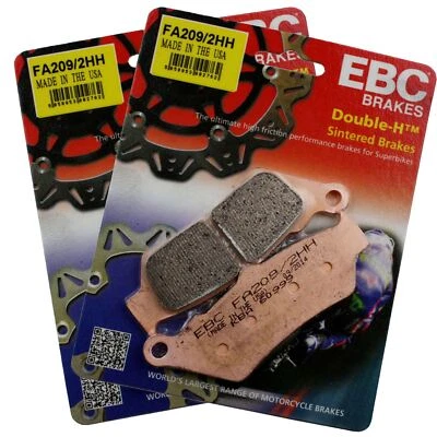 EBC FA209/2HH Sintered Brake Pads X2 for BMW R 1200 RS 15-18 - Image 1 of 4