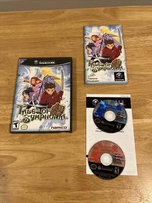 Tales of Symphonia (GameCube) ¡Completo en caja original con manual!  ¡Probado y funcionando! Foto 1 de 4