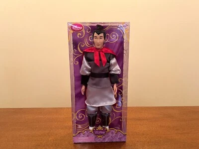 NOVA Boneca Disney Store Coleção Príncipe Clássica Li Shang De Mulan - Imagem 1 de 4