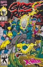 Ghost Rider (1990) #27 VF/NM Jim Lee Cover & Art X-Men Appearance