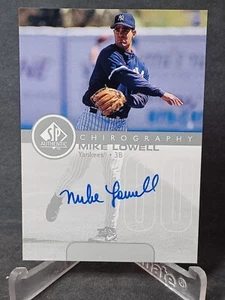 1999 SP Authentic Baseball Mike Lowell #ML - Picture 1 of 2