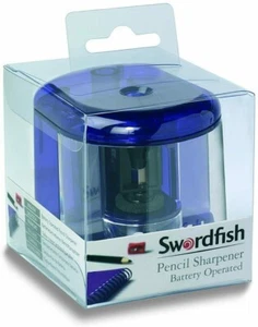 Afilador de lápiz de batería Swordfish Scribler 8 mm - automático de escritorio - 40003 - Imagen 1 de 4