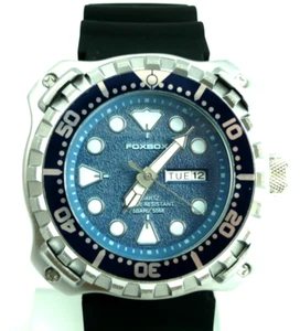 Rugged Man's Foxbox Day/Date Watch New in Box US Seller - Picture 1 of 8