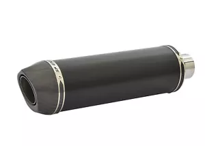 Sprint GT Exhaust Diabolus Ceramic Satin Black Round XLS Carbon Outlet 2010-2016 - Picture 1 of 7