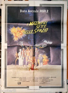 manifesto 2F film BATTLE BEYOND THE STARS Richard Thomas John Saxon 1980 SF - Picture 1 of 1
