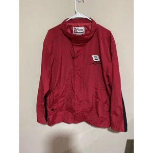 NASCAR Racing Medium Mens Dale Jr Budweiser Coat Jacket Red - Picture 1 of 6