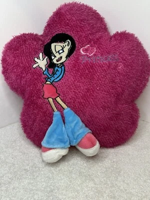 Almohada Difusa Rosa Bordada Niña Princesa 10 Pulgadas Forma Estrella Decorativa 3D Foto 1 de 4